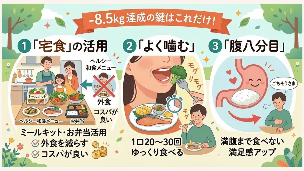 ダイエットには宅食サービスの利用がおすすめ
